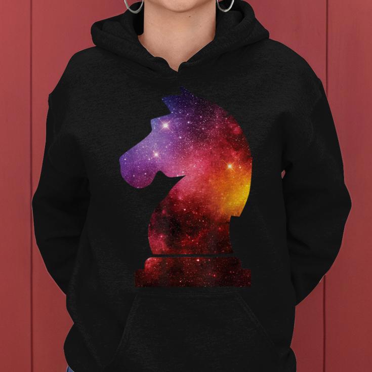 Chess Player Horse Knight Piece Chess Lover Women Hoodie