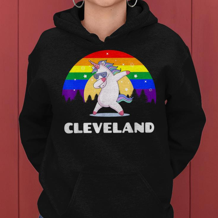Cleveland Ohio Lgbtq Gay Pride Rainbow Women Hoodie