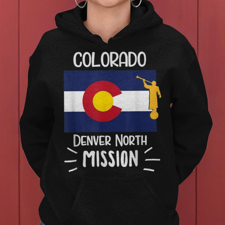 Colorado Denver North Mormon Lds Mission Missionary Women Hoodie