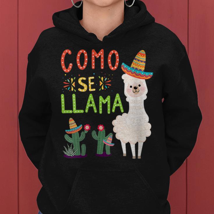 Como Se Llama Cinco De Mayo Mexican Women Hoodie