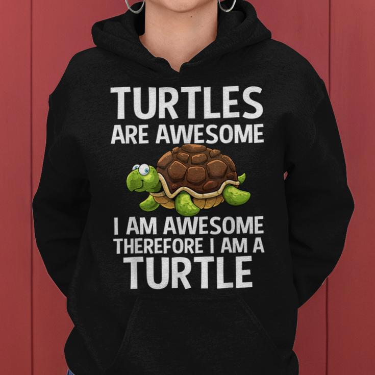 Cool Sea Turtle For Tortoise Turtle Lover Women Hoodie