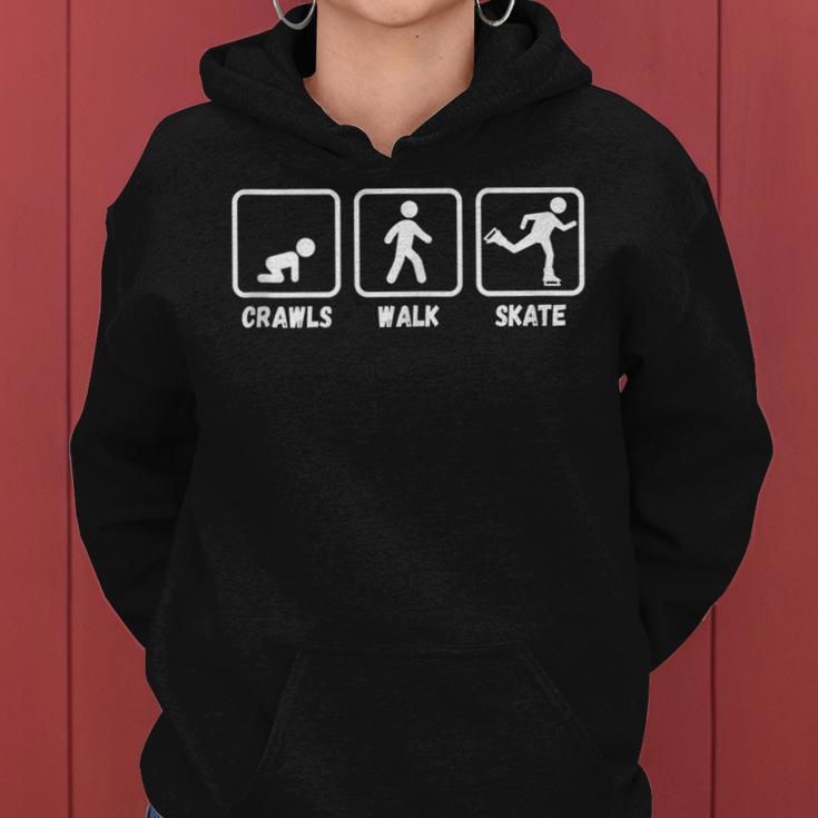 Crawl Walk Skate Ice Skating For Figure Skating Women Women Hoodie