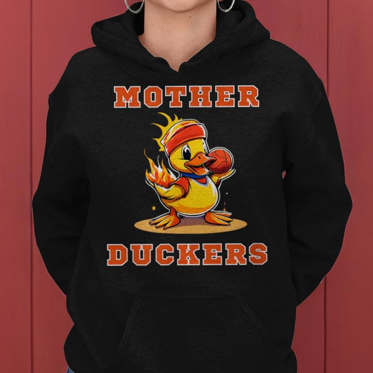 Crazy Mother Duckers Women Hoodie