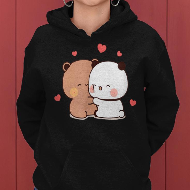 Sweat à Capuche Panda Bear Hug Bubu And Dudu - Hoodie Unisexe Hip Hop Confortable