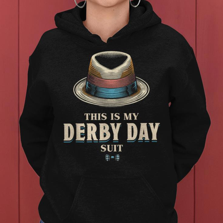 This Is My Derby Suit Derby 2024 Horse Racing Women Hoodie