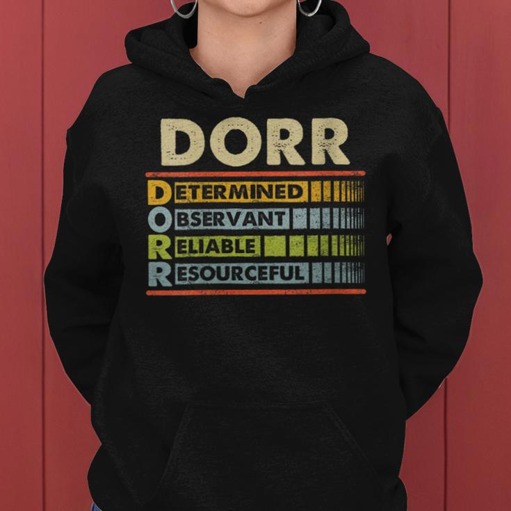 Dorr Family Name Last Name Dorr Women Hoodie