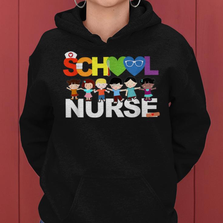 Elementary School Registered Nurse Back To School Nursing Women Hoodie