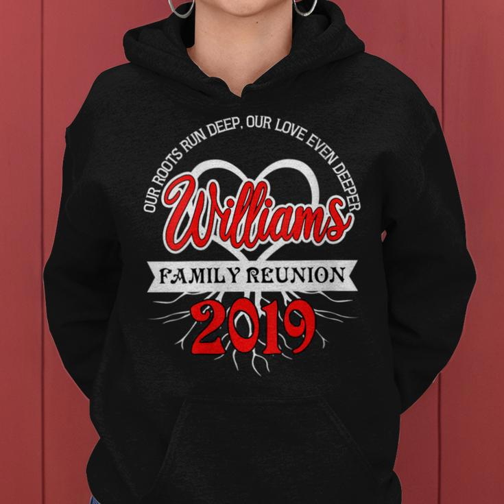 Family Reunion Picnic Roots Williams Last Name Women Hoodie