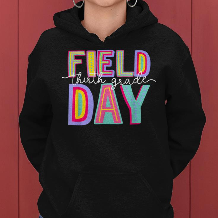 Field Day Fun Day Third Grade Field Trip Student Teacher Women Hoodie