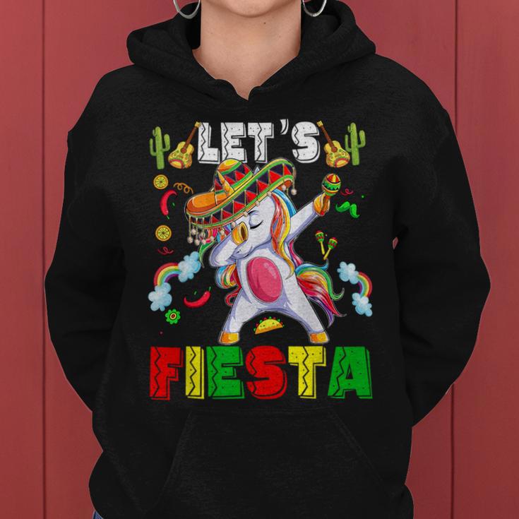 Lets Fiesta- Cinco De Mayo Mexican Kid Girl Women Hoodie