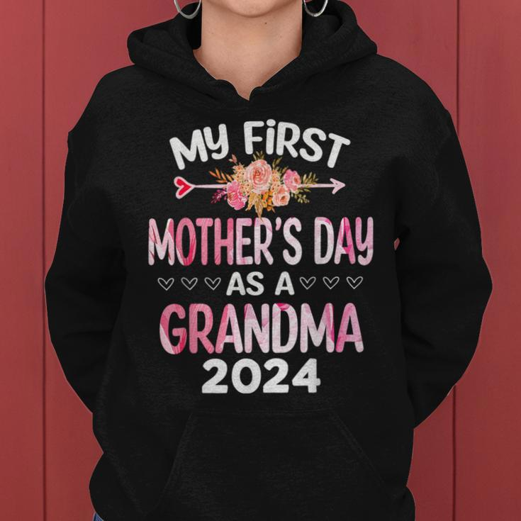 My First Mother's Day As A Grandma 2024 Mother's Day Women Hoodie