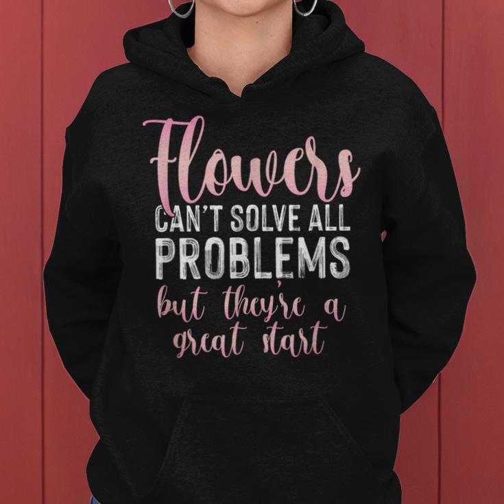 Florist Botanist Flower Power Floristry Flower Shop Women Hoodie