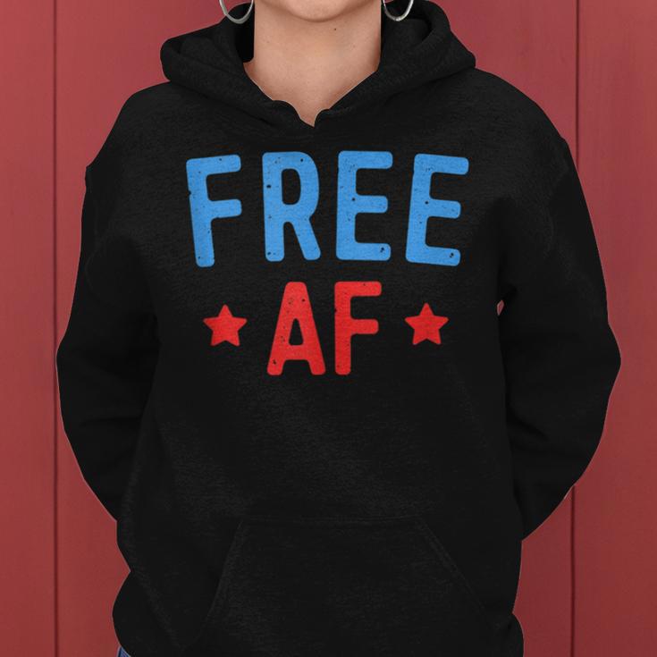 Free Af Patriotic American 4Th Of July Men Women Hoodie