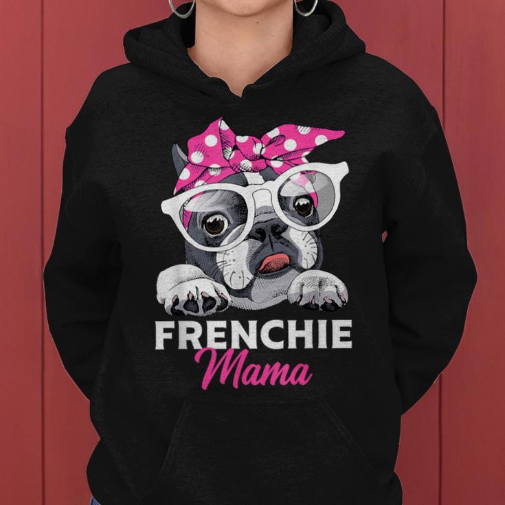 French Bulldog Mum Woman Frenchie Kapuzenpullover für Damen