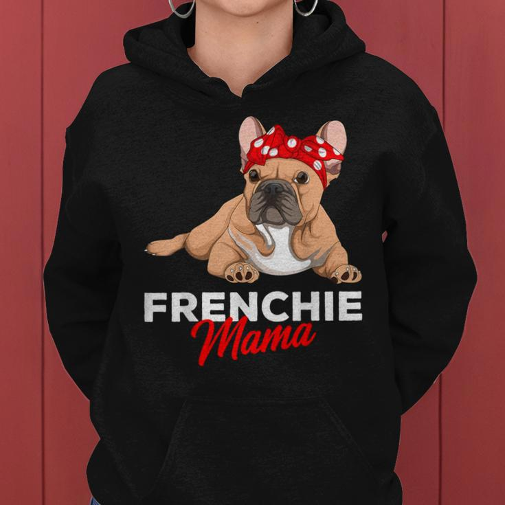 Frenchie Mama French Bulldog Dog Mom Cute Girls Women Hoodie