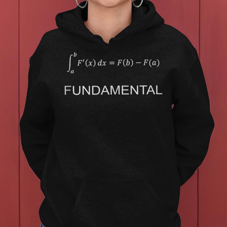 Fundamental Theorem Of Calculus Math Teacher Engineer Women Hoodie