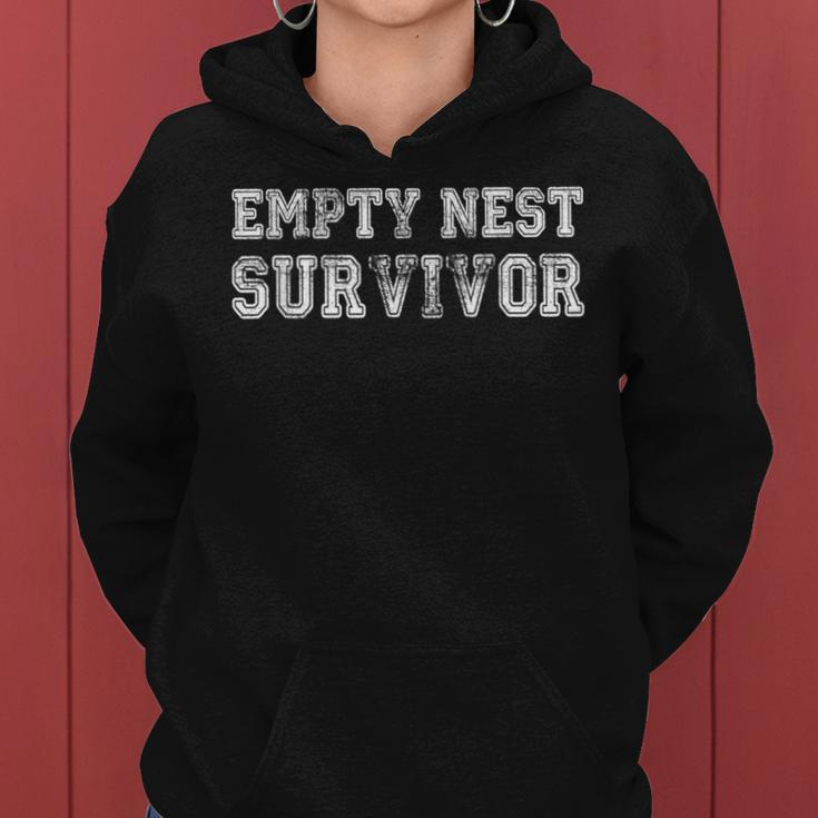 Empty Nest Survivor Mom Dad Son Daughter Parents Women Hoodie