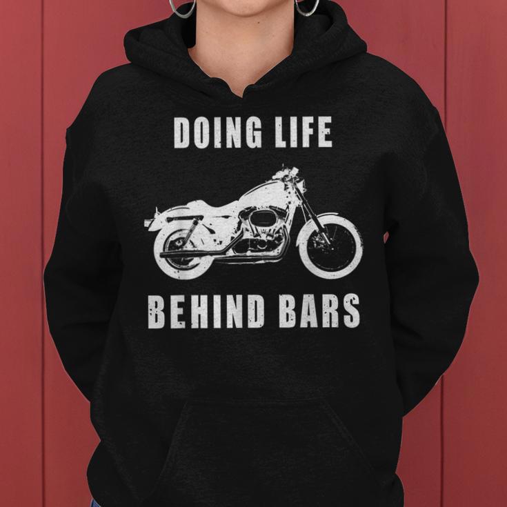 Life Behind Bars Motorcycle Biker For Women Women Hoodie