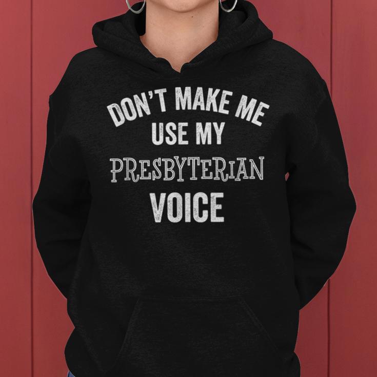 Presbyterian Christian Minister Pastor Women Hoodie