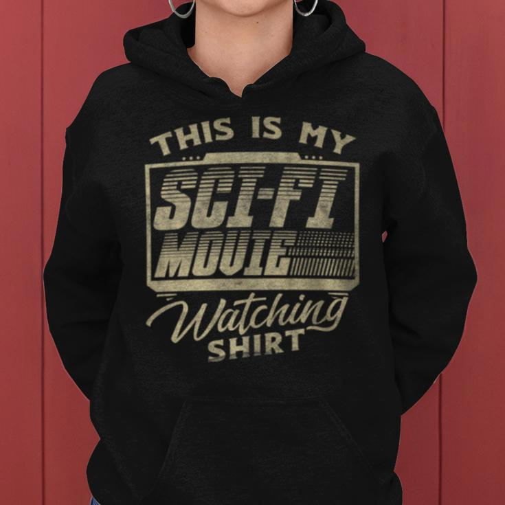 Sci-Fi Movie Lover Graphic For And Movie Fan Women Hoodie