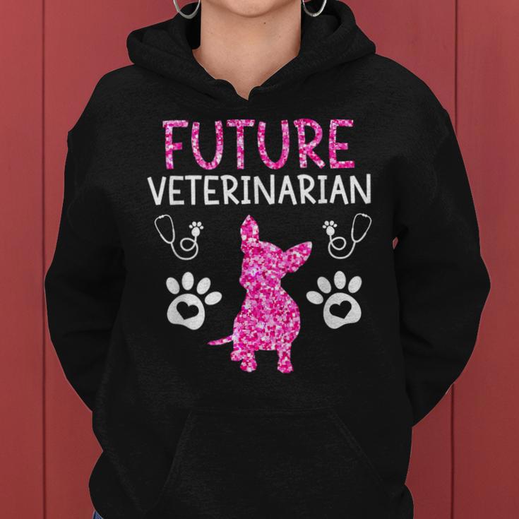 Future Vet Pink Women Women Hoodie