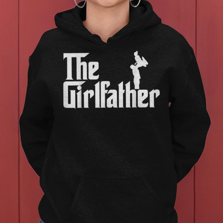 The Girl Father Dad Of Girls Best Father's Day Women Hoodie