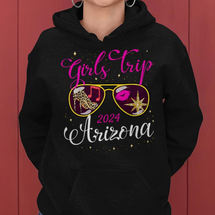 Girls Trip Arizona 2024 For Weekend Birthday Squad Women Hoodie