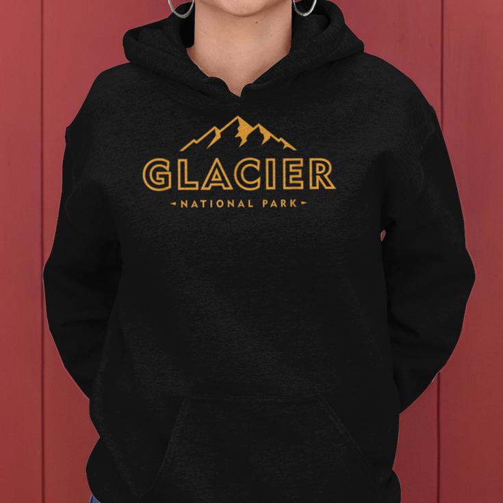 Glacier National Park Montana Hiking Souvenir Women Hoodie