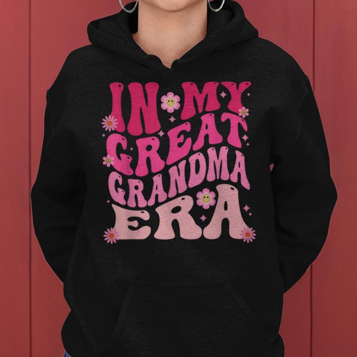 In My Grammy Era Baby Announcement Grandma Mother's Day Women Hoodie