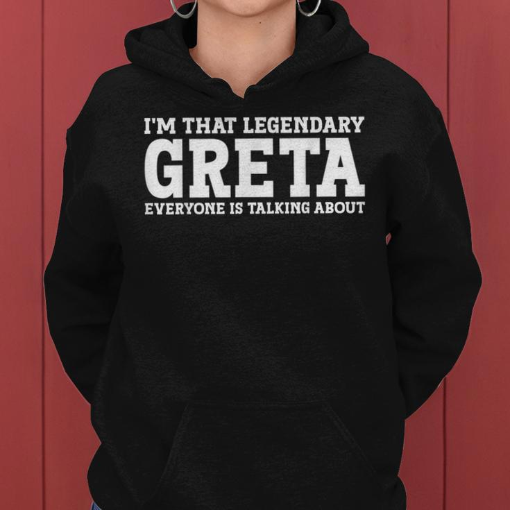 Greta Personal Name Girl Greta Women Hoodie