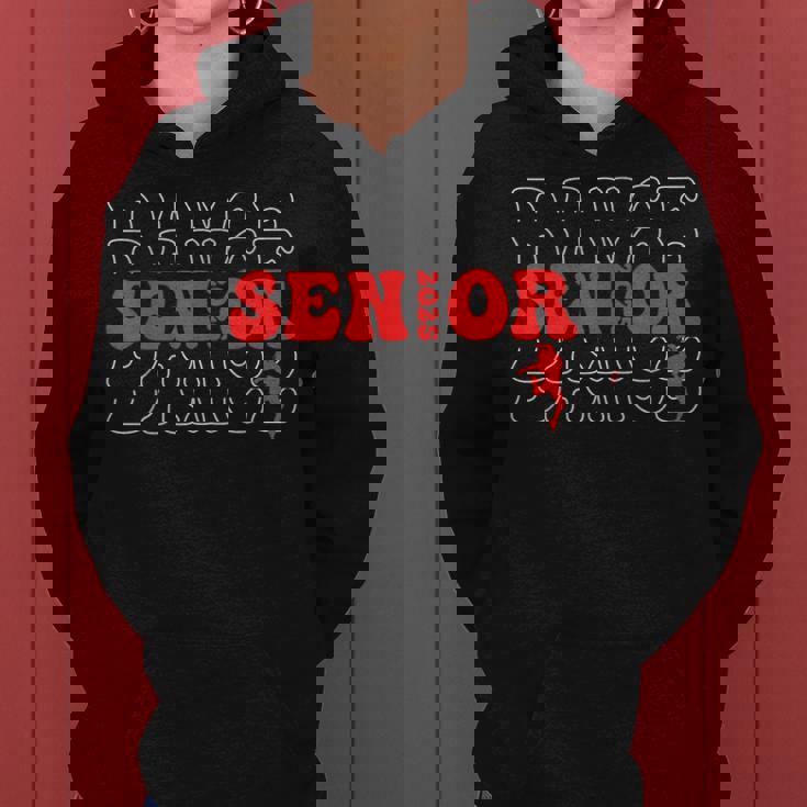 Groovy Dance Senior 2025 Class Of 2025 Senior Dancer Women Hoodie