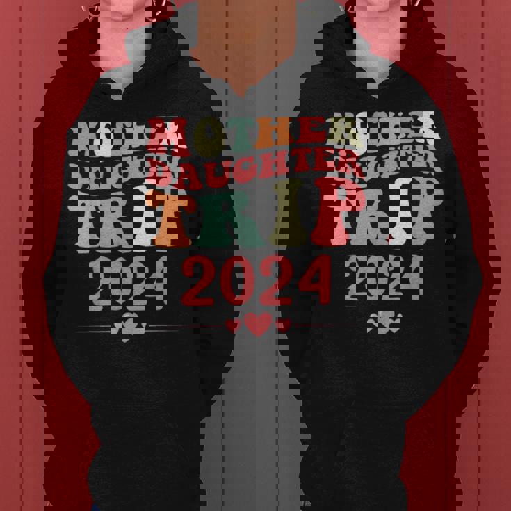 Groovy Mother Daughter Trip 2024 Cruise Vacation Matching Women Hoodie