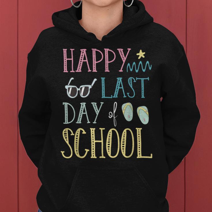 Happy Last School Day Teacher Summer Kapuzenpullover für Damen