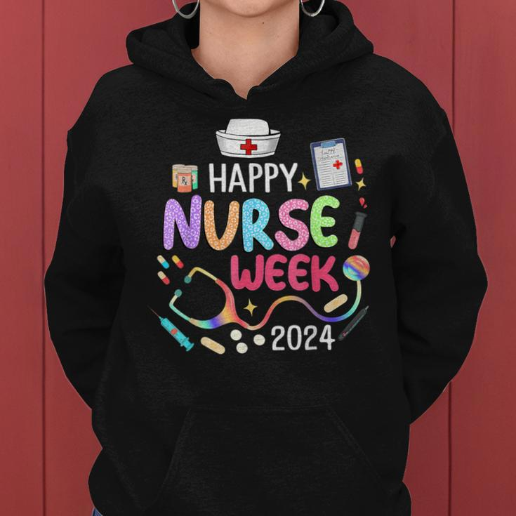 Happy National Nurses Nurse Appreciation Week Women Hoodie