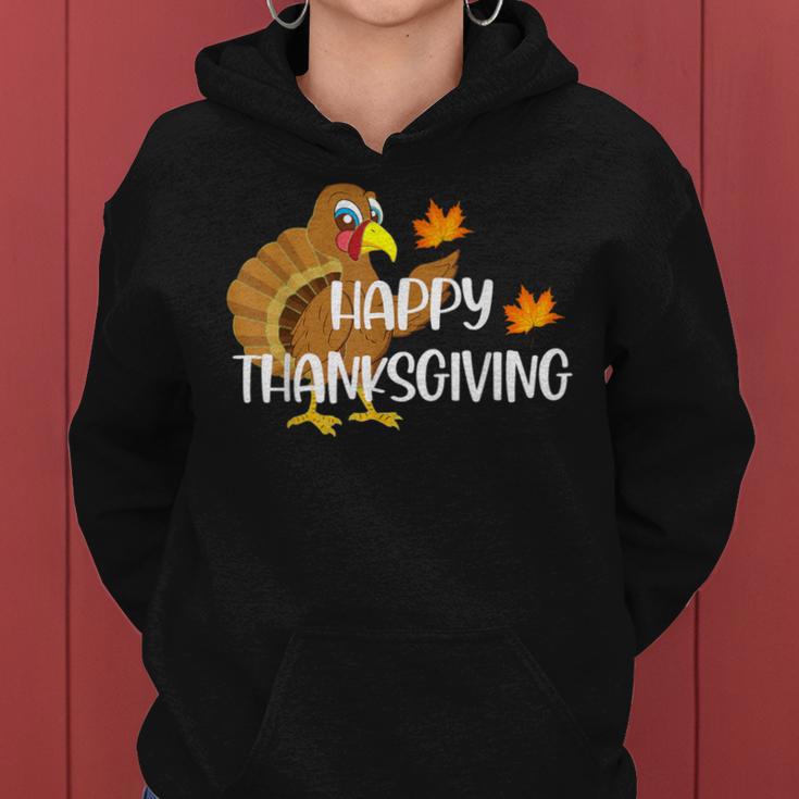 Happy Thanksgiving Day Turkey Thankful Boys Girls Women Hoodie