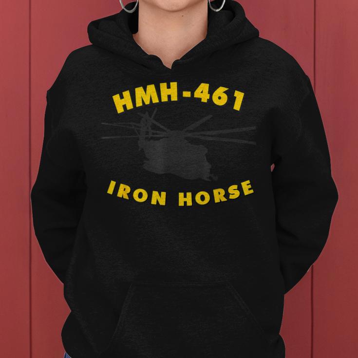 Hmh-461 Iron Horse Ch-53 Super Stallion Helicopter Women Hoodie