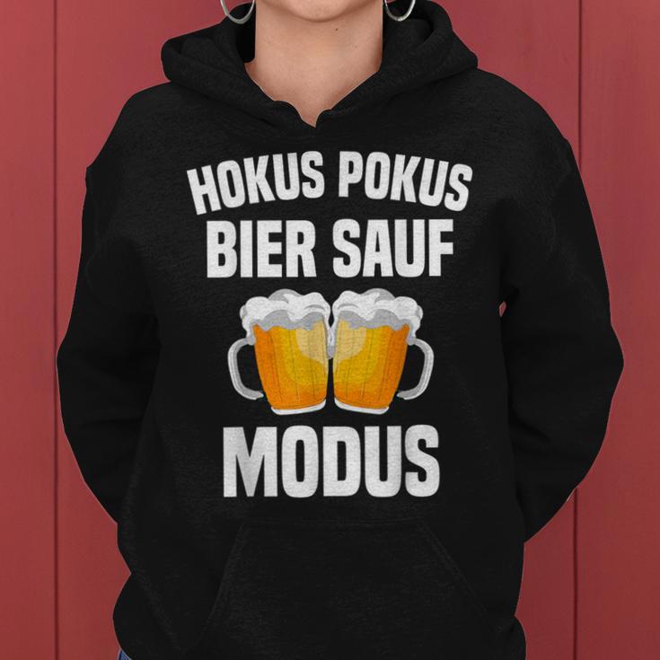 Hokus Pokus Beer Sauf Modus Drinking Beer Drinker Kapuzenpullover für Damen