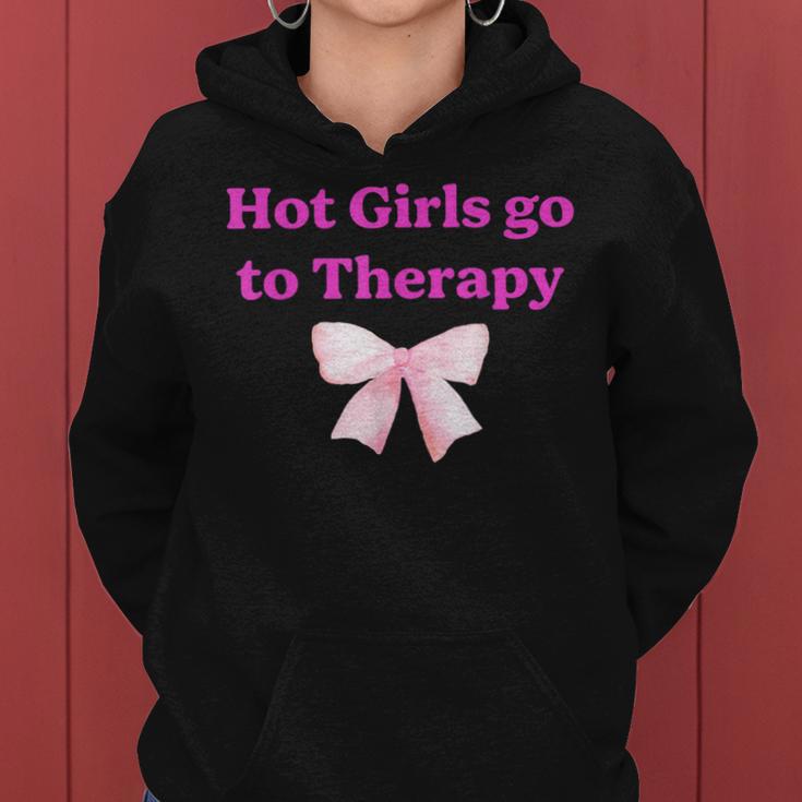 Hot Girls Go To Therapy Apparel Women Hoodie