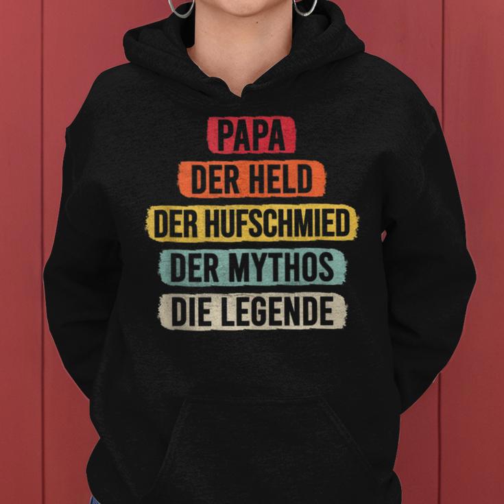 Hufschmied Papa Hoof Fog Smith Legend Horse Smith Kapuzenpullover für Damen