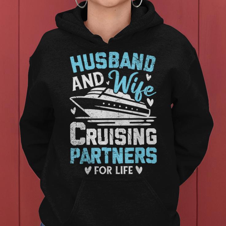 Husband And Wife Cruising Partners For Life Cruise Ship Women Hoodie