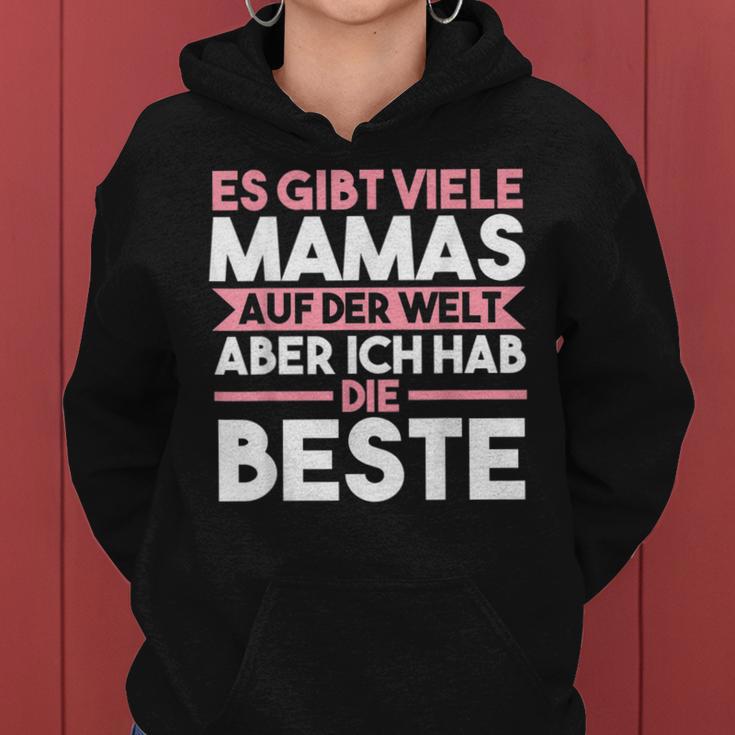 Ich Hab Die Beste Mama Kind Mama S Kapuzenpullover für Damen