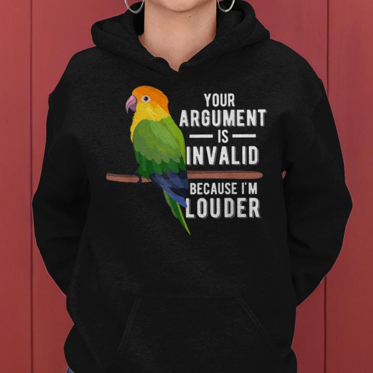 I'm Louder Caique Owner Caique Parrot Mom Women Hoodie