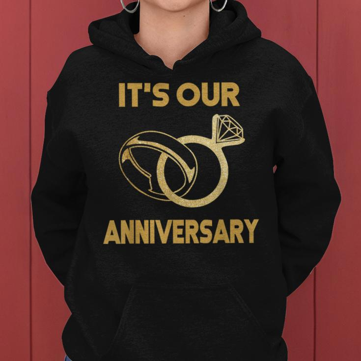 It's Our Anniversary Wedding Love You Wife Husband Women Hoodie