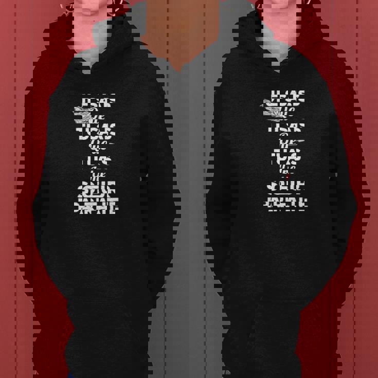 Je Sais Que Tu Sais Que Tu As Une Soeur Parfaite Sweat à capuche femme