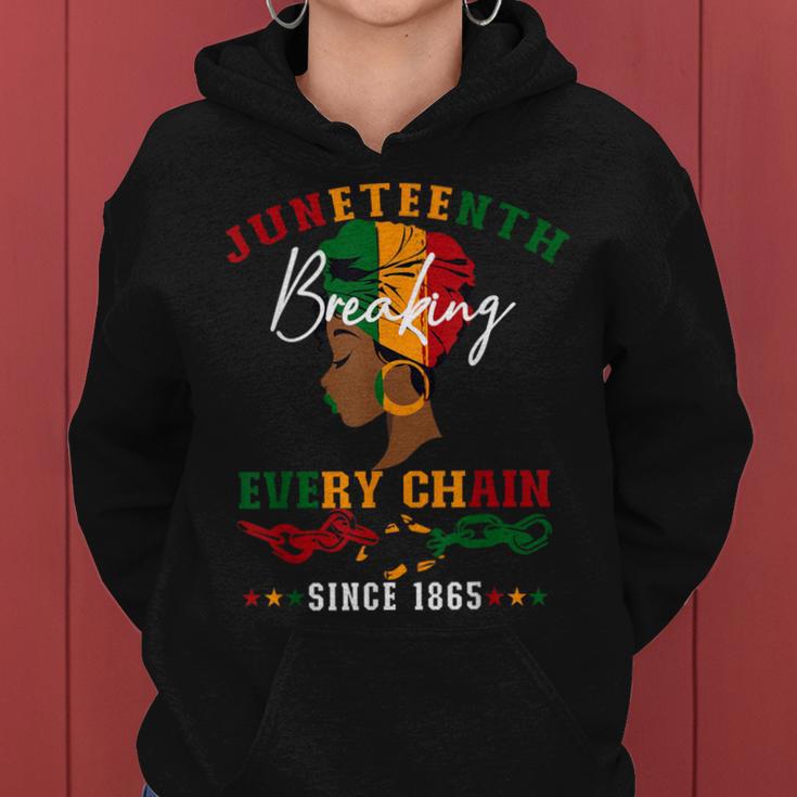 Junenth Breaking Every Chain Since 1865 For Men Women Hoodie