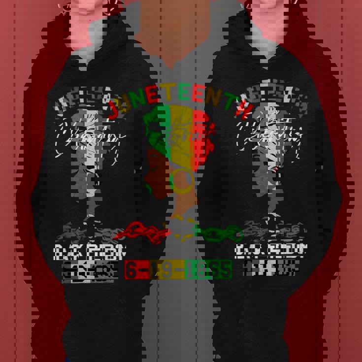 Junenth Celebrating Black Freedom June 19Th 1865 Women Hoodie