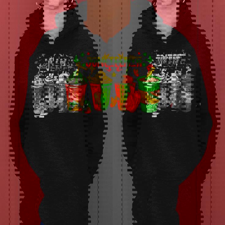 Junenth Coffee Black History Freedom 1865 African America Women Hoodie