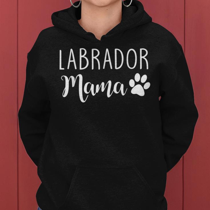 Labrador Mama Kapuzenpullover für Damen