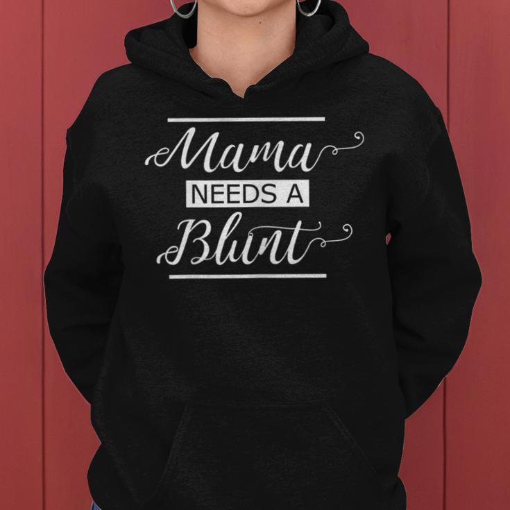 Ladies Mama Braucht Einen Dumpfen 420 Cannamama Stoner Mom Weed Cannabis Kapuzenpullover für Damen