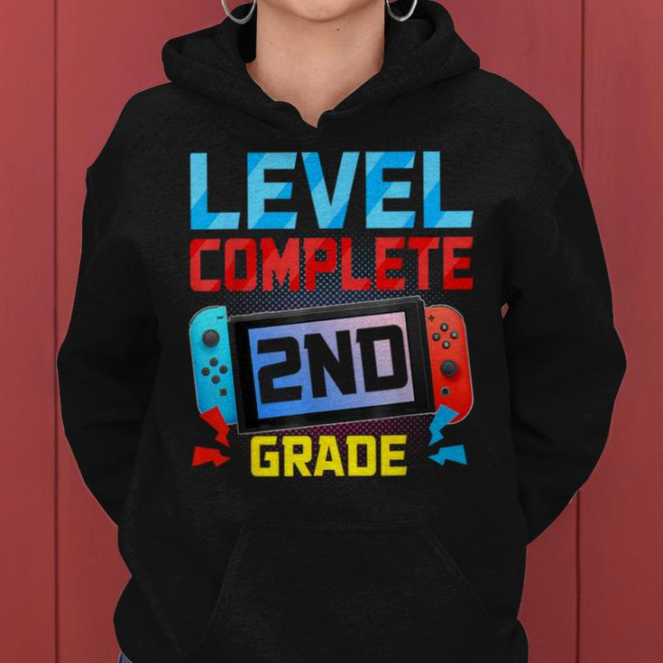 Level Complete 2Nd Grade Video Game Last Day Of School Women Hoodie